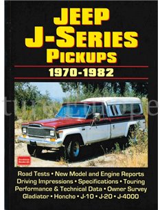 JEEP J-SERIES PICKUPS 1970 - 1982  ( BROOKLANDS)