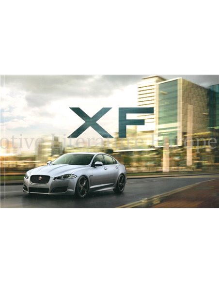2015 JAGUAR XF PROSPEKT DUTCH