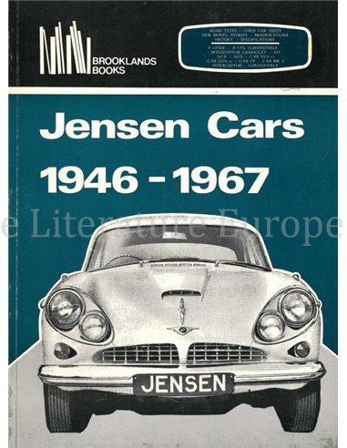 JENSEN CARS 1946-1967 ( BROOKLANDS)