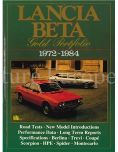LANCIA BETA GOLD PORTFOLIO 1972 - 1984 (BROOKLANDS)
