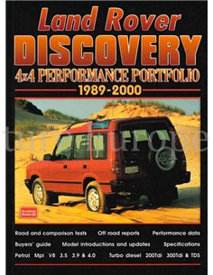 LAND ROVER DISCOVERY 1989-2000 4X4 PERFORMANCE PORTFOLIO (BROOKLANDS)