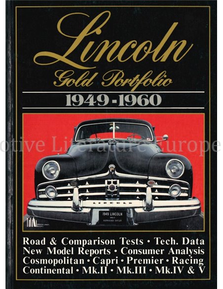 LINCOLN GOLD PORTFOLIO 1949 - 1960  (BROOKLANDS)