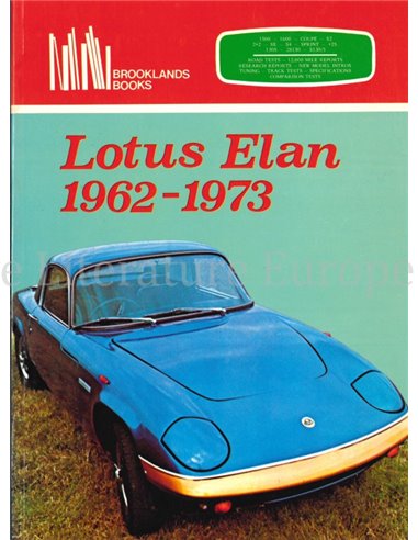 LOTUS ELAN 1962-1973 (BROOKLANDS)