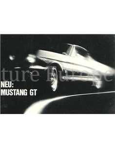 1966 FORD MUSTANG GT BROCHURE GERMAN