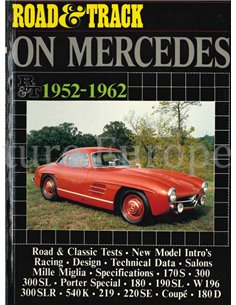 ROAD & TRACK ON MERCEDES 1952-1962  (BROOKLANDS)