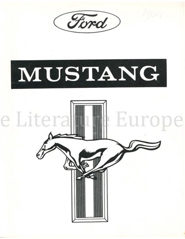 1965 FORD MUSTANG BROCHURE DUTCH
