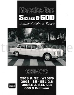 MERCEDES BENZ S-CLASS & 600 1965-1972, LIMITED EDITION EXTRA  (BROOKLANDS)