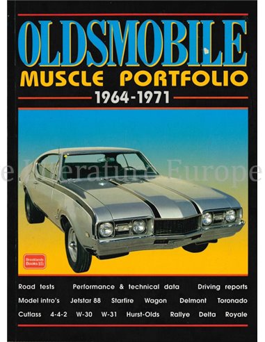 OLDSMOBILE MUSCLE PORTFOLIO 1964 - 1971  (BROOKLANDS)