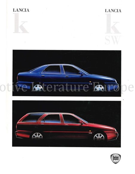1996 LANCIA KAPPA & SW BROCHURE DUTCH