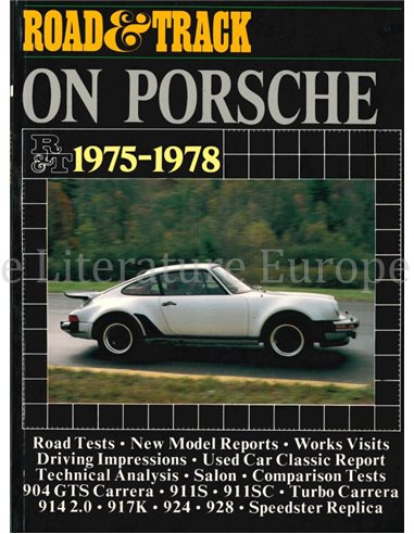 ROAD & TRACK ON PORSCHE 1975-1978 (BROOKLANDS)