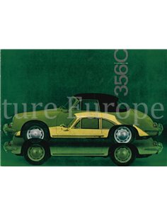 1964 PORSCHE 356 C PROSPEKT DEUTSCH
