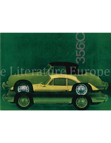 1964 PORSCHE 356 C BROCHURE DUITS