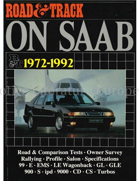 ROAD & TRACK ON SAAB 1972-1992  (BROOKLANDS)