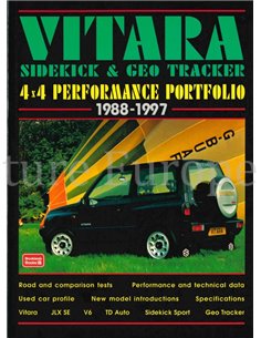 VITARA SIDEKICK & GEO TRACKER 1988 - 1997  (4X4 PERFORMANCE PORTFOLIO, BROOKLANDS)