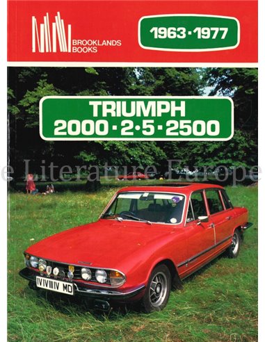 TRIUMPH 2000-2.5-2500: 1963 - 1977  (BROOKLANDS)