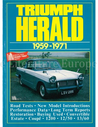 TRIUMPH HERALD 1959 - 1971  (BROOKLANDS)