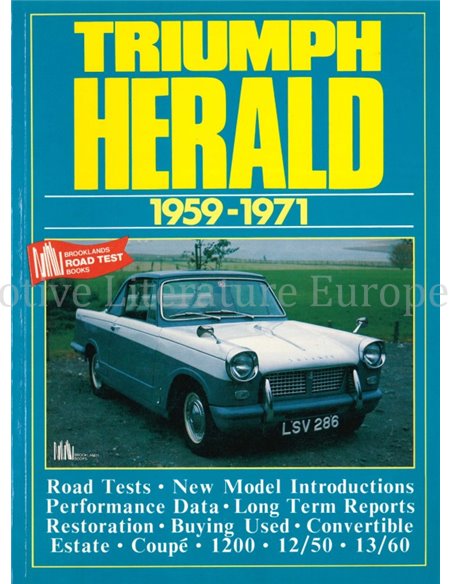 TRIUMPH HERALD 1959 - 1971  (BROOKLANDS)