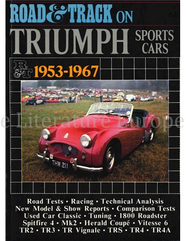 ROAD & TRACK ON TRIUMPH SPORTS CARS 1953 - 1967  (BROOKLANDS)