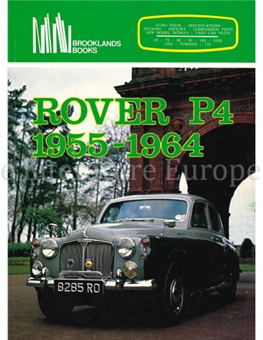 ROVER P4 1955 - 1964 (BROOKLANDS)