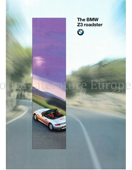 1995 BMW Z3 ROADSTER PROSPEKT ENGLISCH
