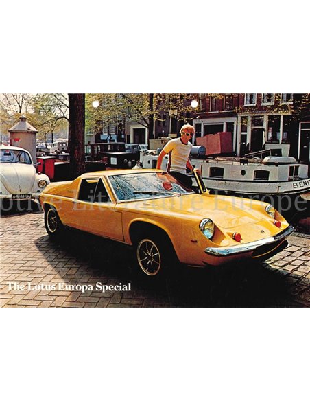 1975 LOTUS EUROPA BROCHURE ENGELS