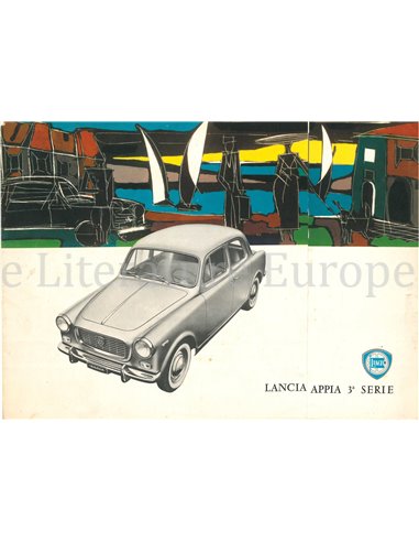 1962 LANCIA APPIA LIMOUSINE PROSPEKT ITALIENISCH