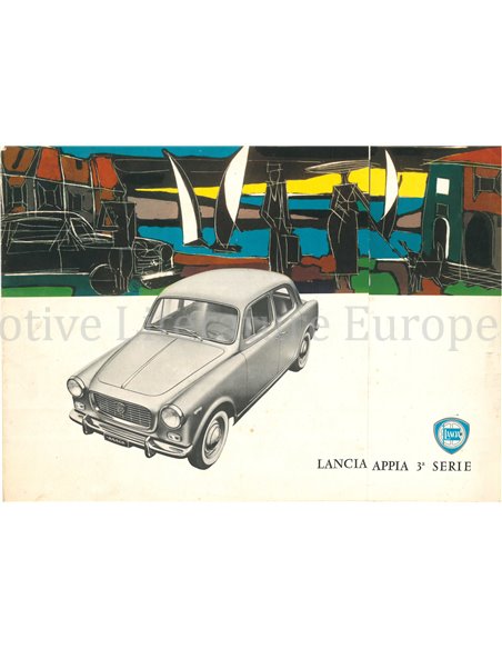 1962 LANCIA APPIA LIMOUSINE PROSPEKT ITALIENISCH