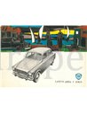 1962 LANCIA APPIA SEDAN BROCHURE ITALIAANS