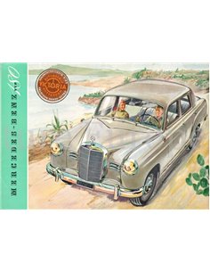 1953 MERCEDES BENZ 180 BROCHURE DUITS