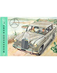 1953 MERCEDES BENZ 180 PROSPEKT ENGLISCH