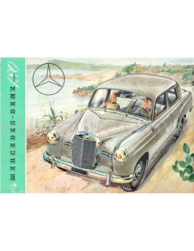 1953 MERCEDES BENZ 180 BROCHURE ENGLISH