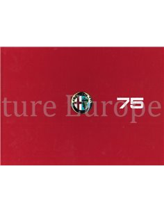 ALFA ROMEO 75, 1985 - 1992, FAHREN AUS LEIDENSCHAFT (LIMITIERT 288 / 300)