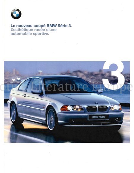 1999 BMW 3ER COUPÉ PROSPEKT FRANZÖSISCH