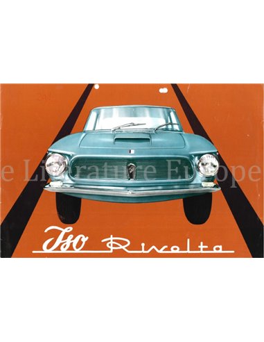 1962 ISO RIVOLTA IR 300 | IR 340 BROCHURE DEUTSCH