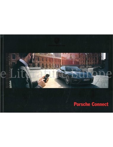 2017 PORSCHE CONNECT PROSPEKT NIEDERLÄNDISCH