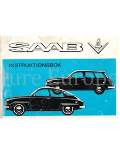 1970 SAAB 96 V4 BETRIEBSANLEITUNG SCHWEDISCH