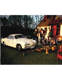 1968 VOLKSWAGEN KARMANN GHIA BROCHURE DUTCH 2