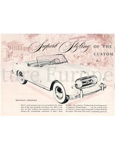 1953 NASH HEALEY CONVERTIBLE | LE MANS HARDTOP BROCHURE ENGELS 2