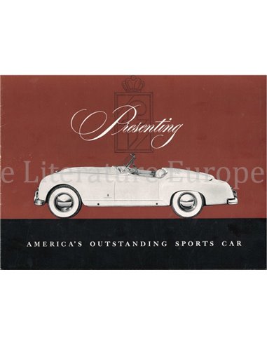 1953 NASH HEALEY CONVERTIBLE | LE MANS HARDTOP PROSPEKT ENGLISCH