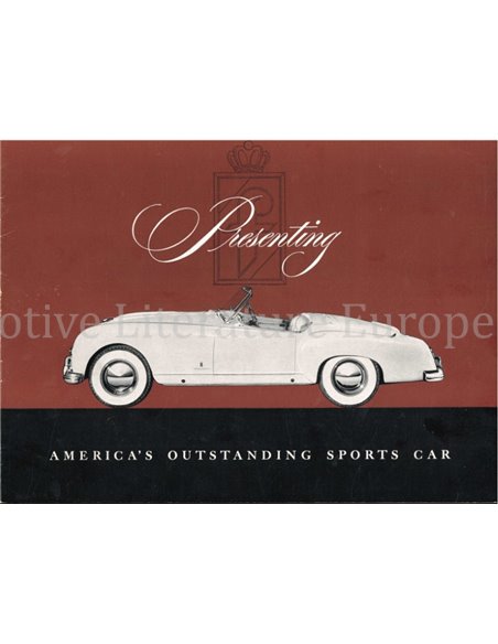 1953 NASH HEALEY CONVERTIBLE | LE MANS HARDTOP BROCHURE ENGLISH
