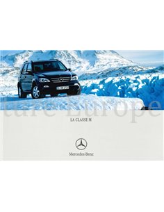 2003 MERCEDES BENZ M KLASSE BROCHURE FRANS