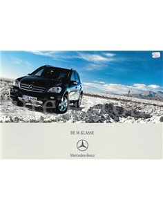 2006 MERCEDES BENZ M KLASSE BROCHURE NEDERLANDS