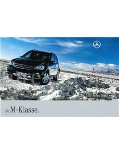 2007 MERCEDES BENZ M KLASSE BROCHURE NEDERLANDS