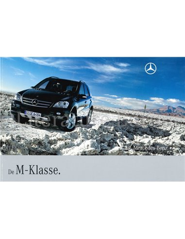 2007 MERCEDES BENZ M KLASSE PROSPEKT NIEDERLÄNDISCH