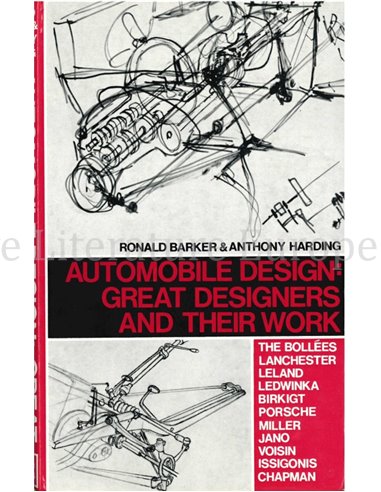 AUTOMOBILE DESIGN: GREAT DESIGNERS AND THEIR WORK