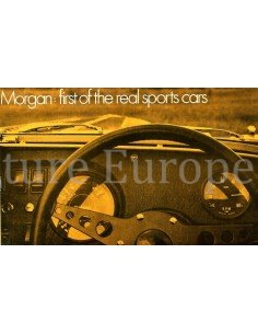 1970 MORGAN +8 & 4/4 1600 TOURER BROCHURE ENGELS