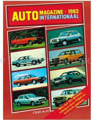 1982 AUTO MAGAZINE INTERNATIONAAL DUTCH
