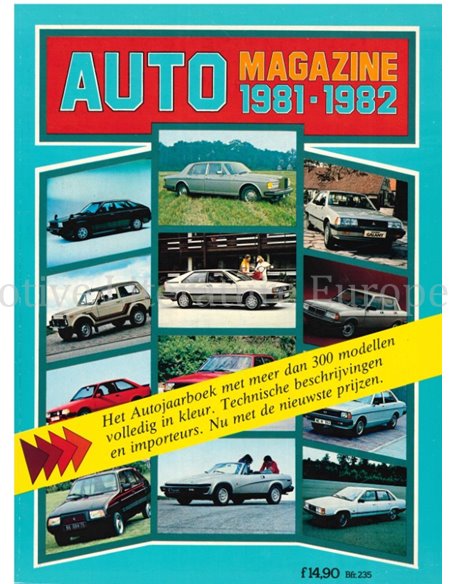 1981-1982 AUTO MAGAZINE NIEDERLÄNDISCH