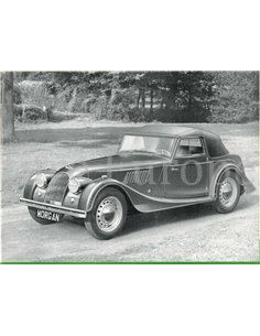 1958 MORGAN PROGRAMMA BROCHURE ENGLISH 2