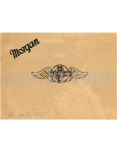 1954 MORGAN PRGRAMM PROSPEKT ENGLISCH